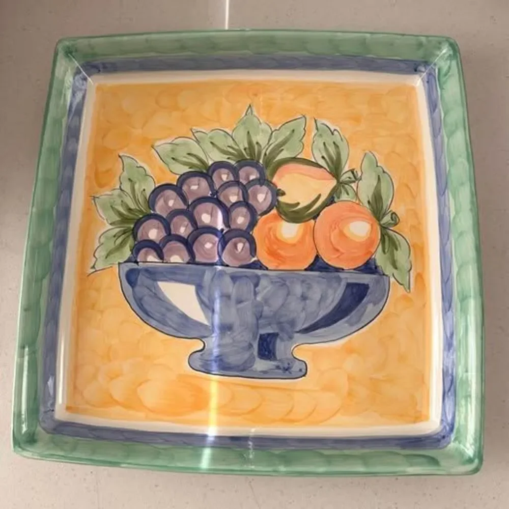 Vintage Studio Nova Frulos Grapes serving platter- New